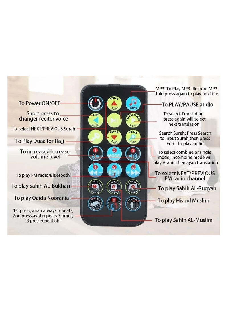 مكبر صوت للقرآن الكريم، مكبر صوت بلوتوث للتحكم عن بعد SQ200 - Image 5