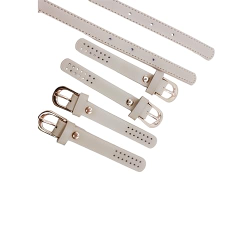 Khakho 2Pcs Leather Replacement Handles Shoulder Straps with Adjustable Buckle, PU Purse Handles Leather Purse Straps - Image 3