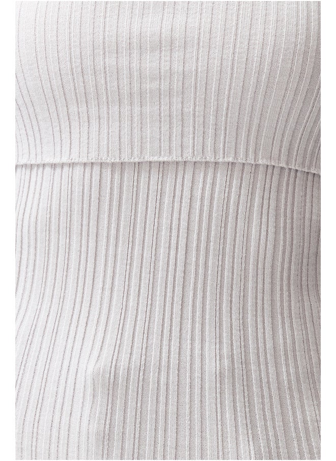 trendyol - Stone Strapless Premium Yarn/Special Yarn Knitwear Blouse TWOSS24BZ00123 - Image 1