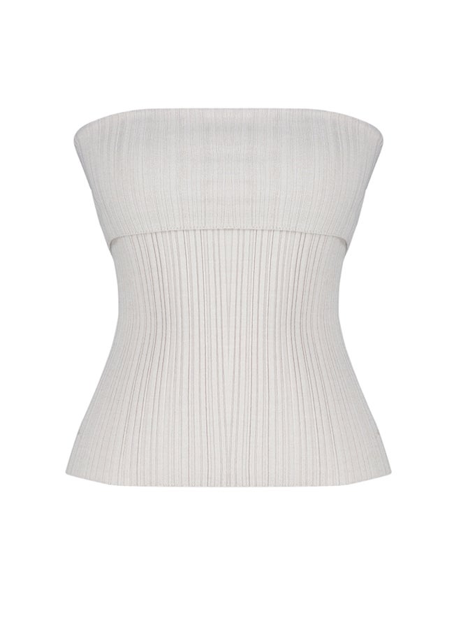 trendyol - Stone Strapless Premium Yarn/Special Yarn Knitwear Blouse TWOSS24BZ00123 - Image 1