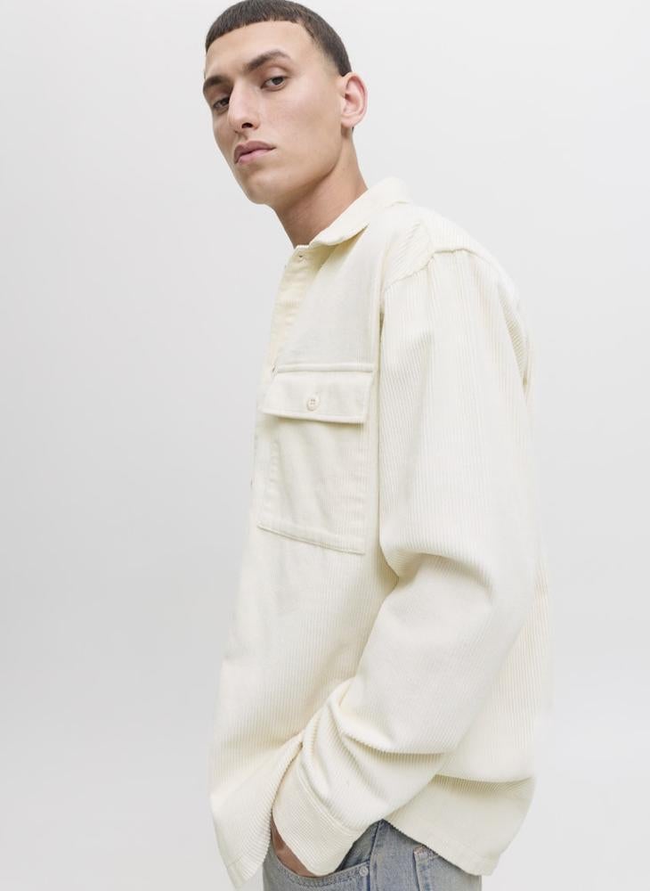 JACK & JONES Jjeperfect Long Sleeve Button Down Shirt - Image 3