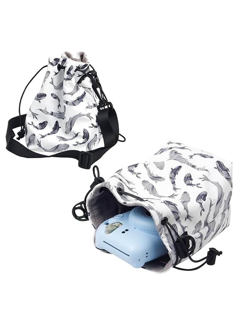 SOLARAE For Instax Mini 12 Case PU Leather Camera Case Specialized for Fujifilm Instax mini 12, Precise Hole Design, Perfect Fit and No Flimsy - Image 1