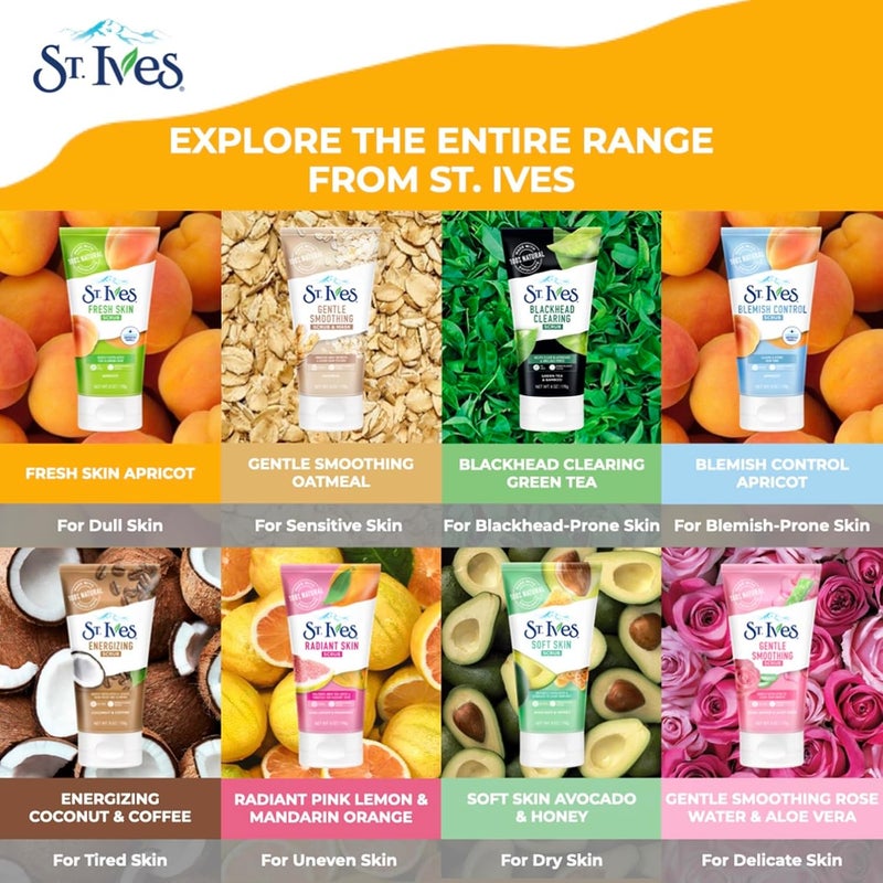 St. Ives Green Tea and Bamboo Blackhead Clearing Scrub - Image 5