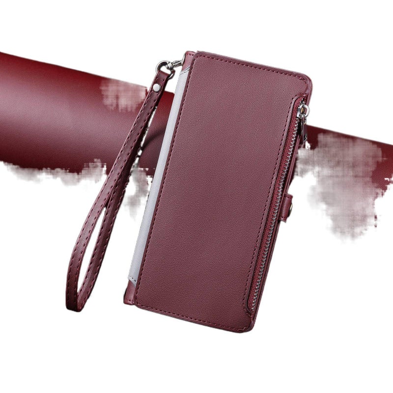 Phone Case | Red | Shockproof Cover for Samsung Galaxy A16 | Card Holder | Drop Protection - Image 1