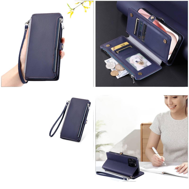 Phone Case | Red | Shockproof Cover for Samsung Galaxy A16 | Card Holder | Drop Protection - Image 2