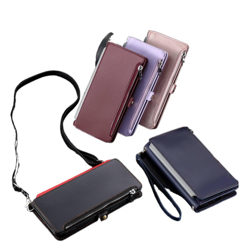Phone Case | Red | Shockproof Cover for Samsung Galaxy A16 | Card Holder | Drop Protection - Image 3