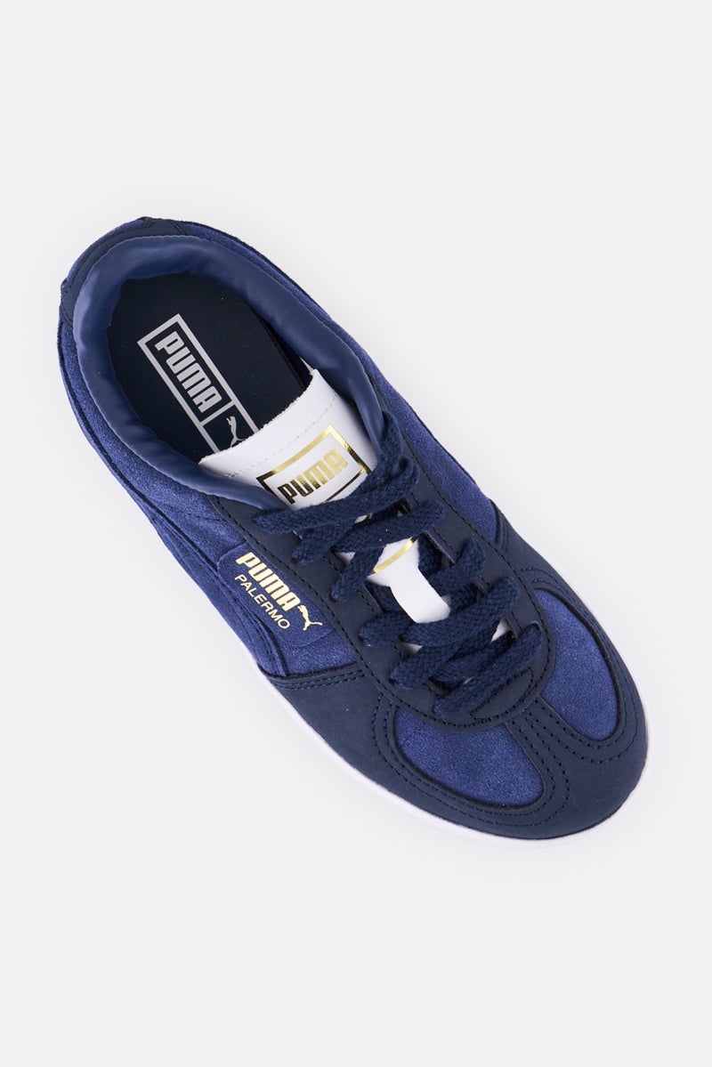 PUMA Women Palermo Elevata Mono Lace Up Outdoor Shoes, Navy - Image 3