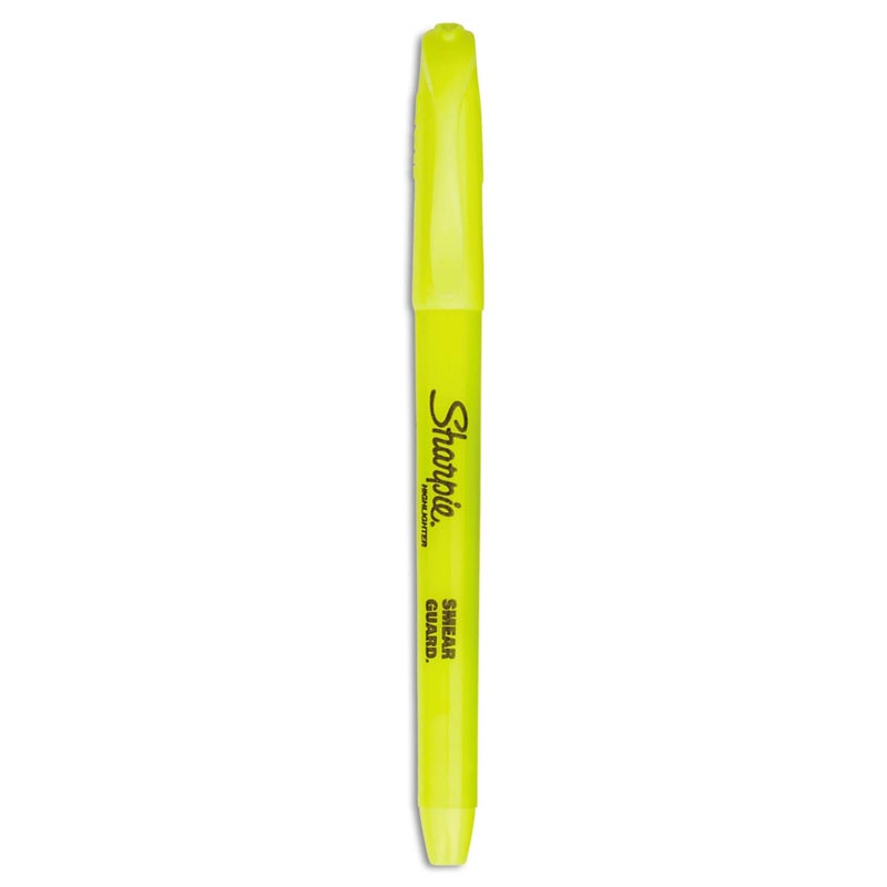 Sharpie Pocket Highlighters Chisel Tip Fluorescent Yellow 36-Count Set for Office Supplies School Supplies Bible Study and Home Office Essentials - Image 2