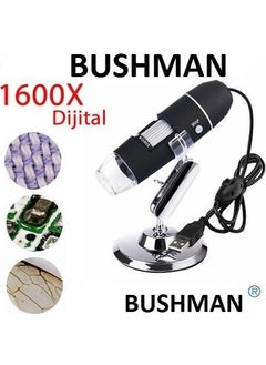 BUSHMAN 1600x 2.MP USB CMOS 8 LED Digital Microscope 