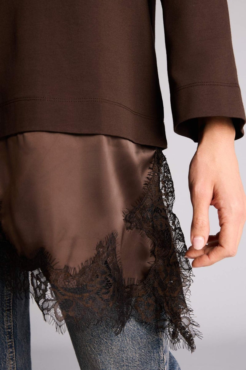 DeFacto Regular Fit Crew Neck Short Sleeve Tunic - Image 4