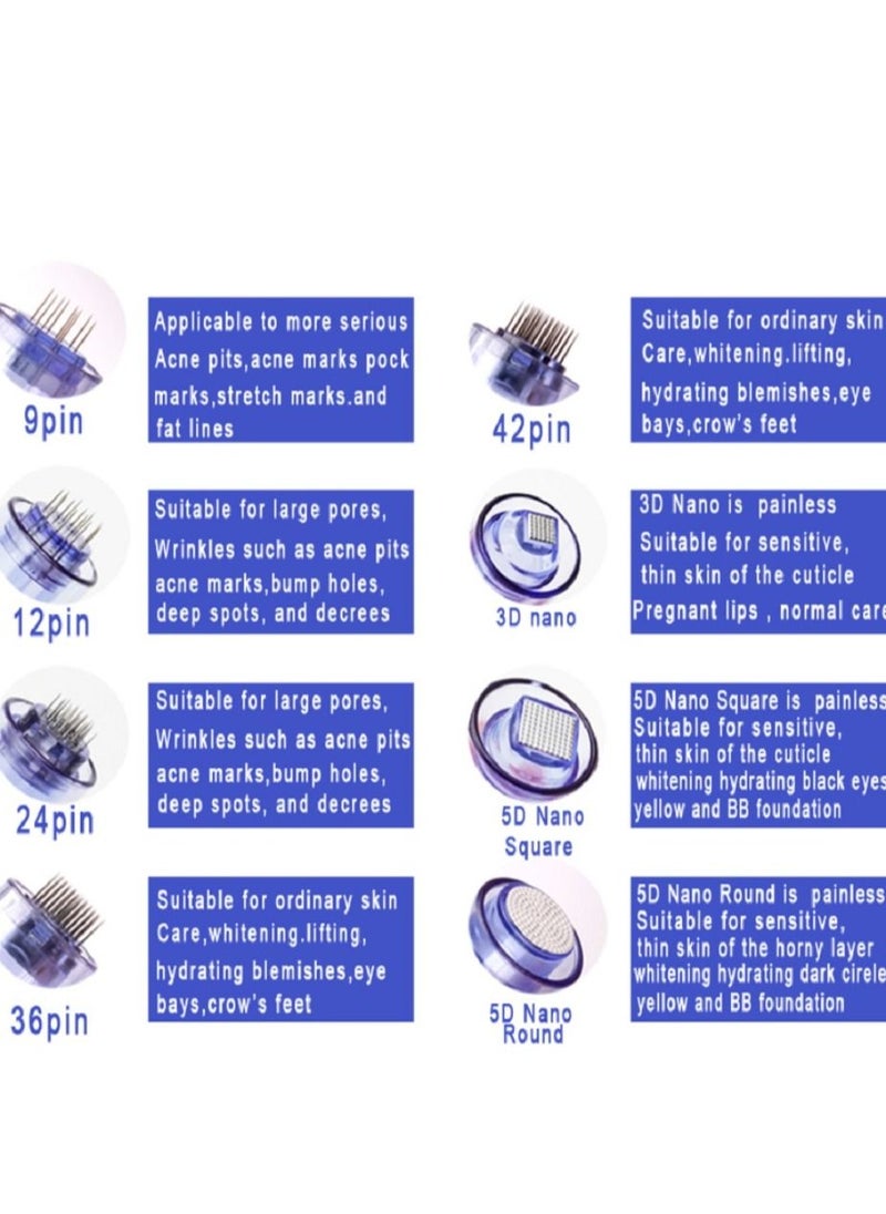 Dr.pen 10Pcs Derma Pen 912 24 36 42 Nano Needle Cartridges Bayonet Slot Microneedle Pen Replacement Needle for Dr.pen A6  - Image 5