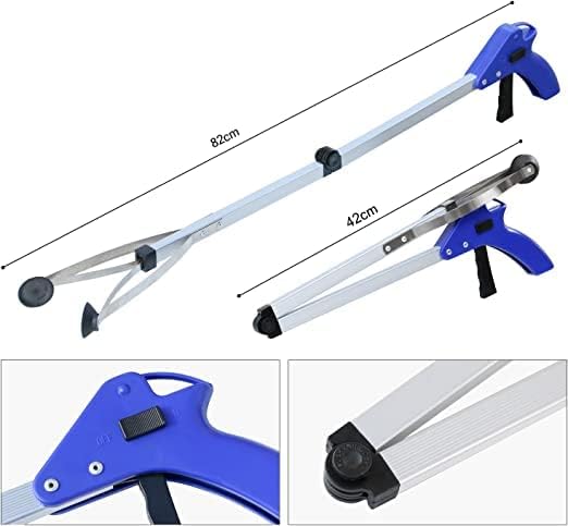 TONSYL Reacher Grabber Aluminum Suction Cup Grip Grabber Pick Up Tool for Light Bulb Remover iPad Pick Up Litter Picker TrashGarbage Garden Nabber Long Extender - Image 3