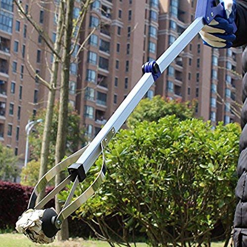 TONSYL Reacher Grabber Aluminum Suction Cup Grip Grabber Pick Up Tool for Light Bulb Remover iPad Pick Up Litter Picker TrashGarbage Garden Nabber Long Extender - Image 4