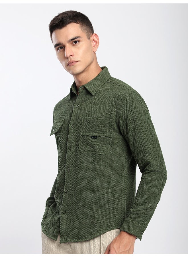 Olive Green Diagonal Striped Shirt - pzsku/ZC2B75B81EC3622ECD072Z/45/_/1738047815/420fba7d-c5e4-450f-bd7a-7c8d5bf17ef5