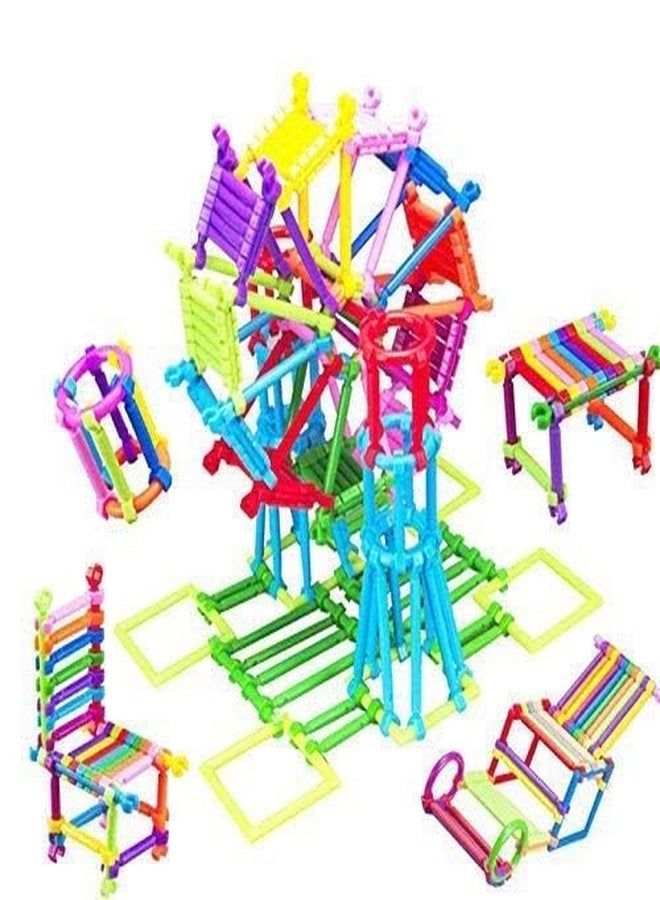 PANSHUB Educational Building Blocks Creative Smart Sticks for Different Shape of Game Toys Set for Kids (Multi Color) - Image 3