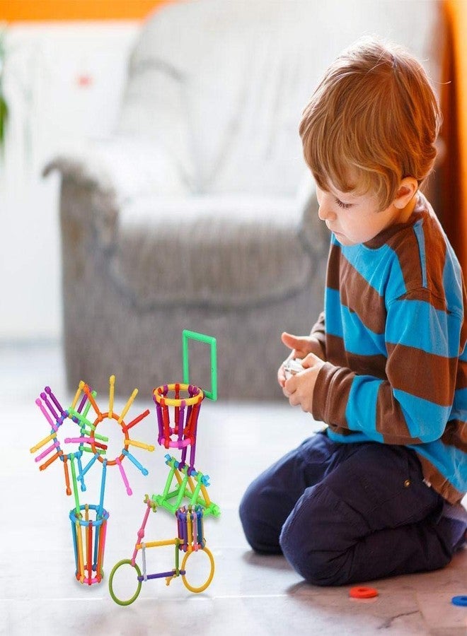 PANSHUB Educational Building Blocks Creative Smart Sticks for Different Shape of Game Toys Set for Kids (Multi Color) - Image 5