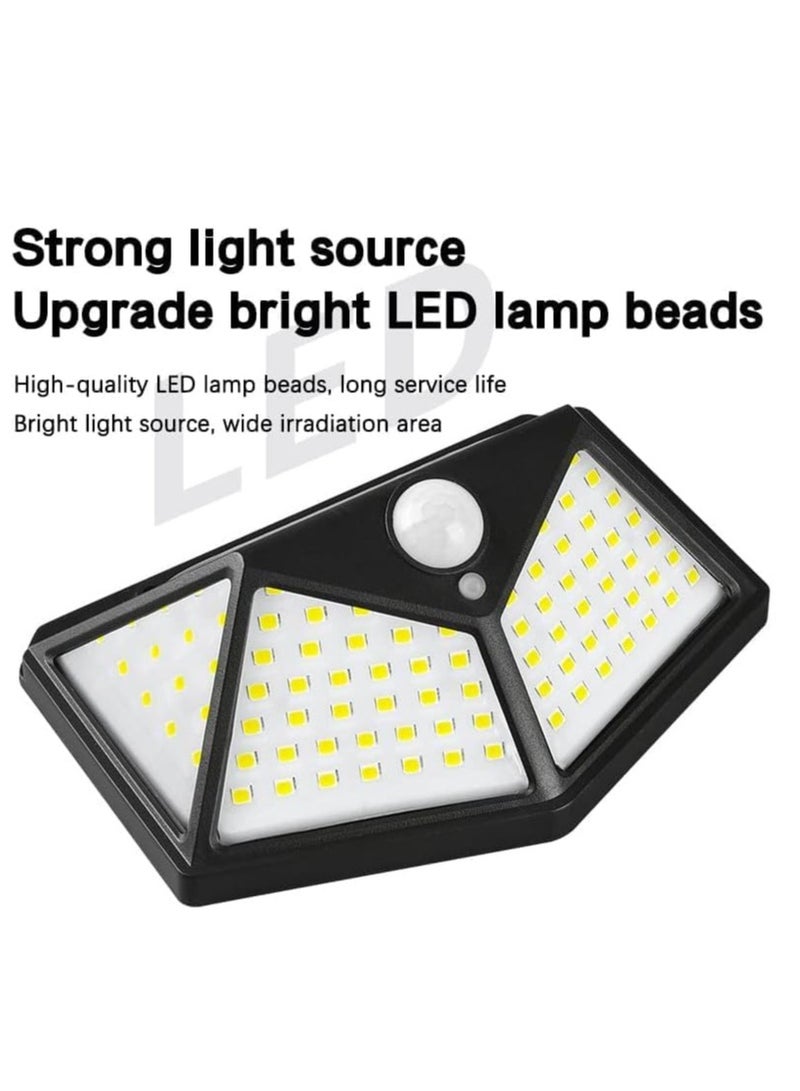 Generic 4 Packs Solar Outdoor Lights 120 LEDs with Lights Reflector,270°Wide Angle, IP65 Waterproof,Easy-to-Install Security Lights for Front Door,Backyard,Steps,Garage,Garden - Image 5