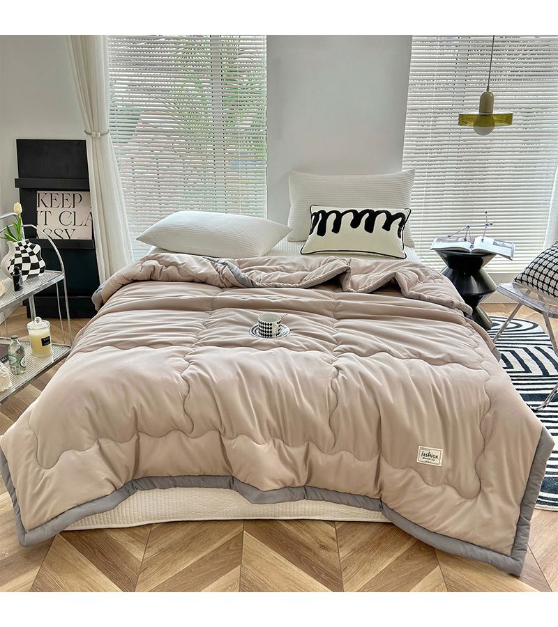 Ultra Soft Summer Cool Blanket White 78.74 Inch Breathable Throw - Image 5