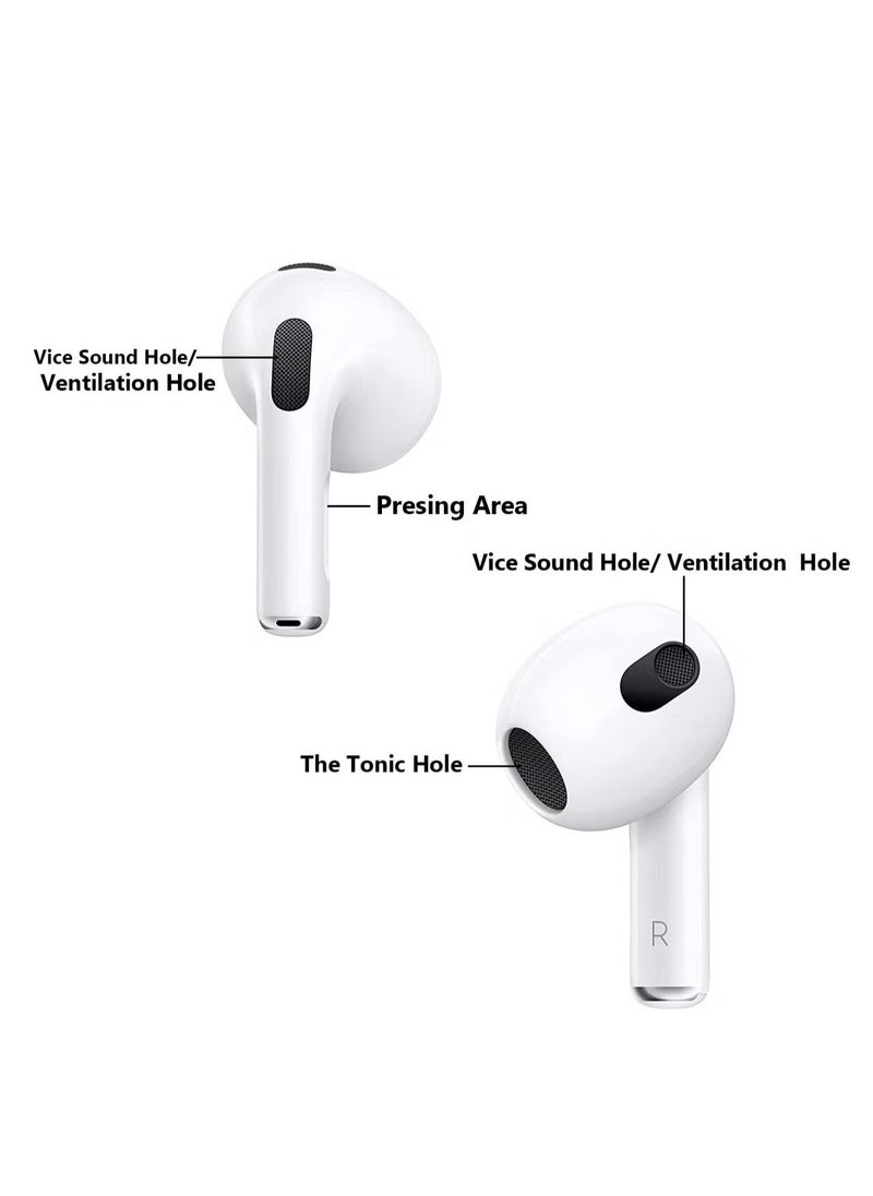 Haino Teko Wireless Bluetooth Earbuds with HD Clear Mic, Touch Control – Premium Sound Quality, Comfortable Fit, Long Battery Life, Perfect for Calls, Music, and Hands-Free Use - Image 2