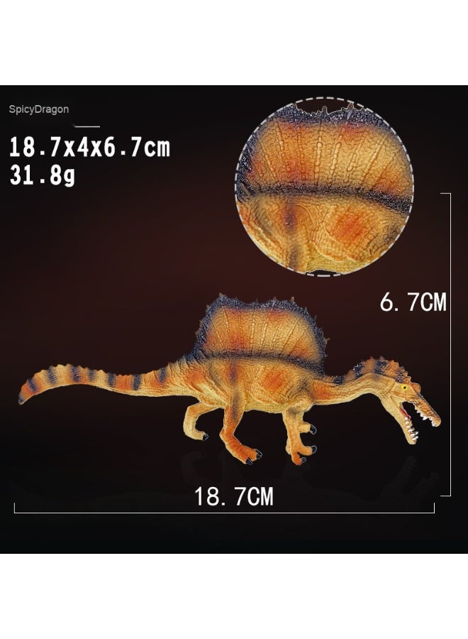 NIBEMINENT Solid Realistic Static Spinosaurus Dinosaur Model
