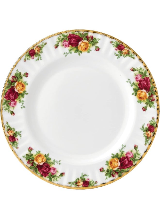 ROYAL ALBERT طبق عشاء رويال ألبرت 15210006 من ورود البلاد القديمة - Image 1