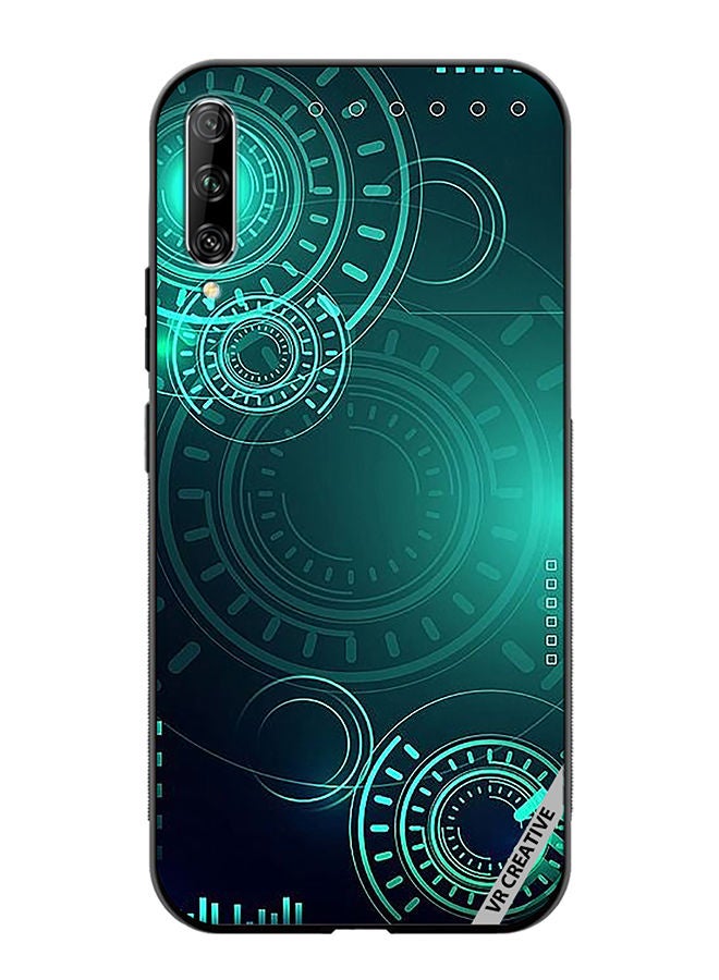 VR CREATIVE Protective Case Cover For Huawei Nova Y9S Green Technology Design Multicolour - Image 1