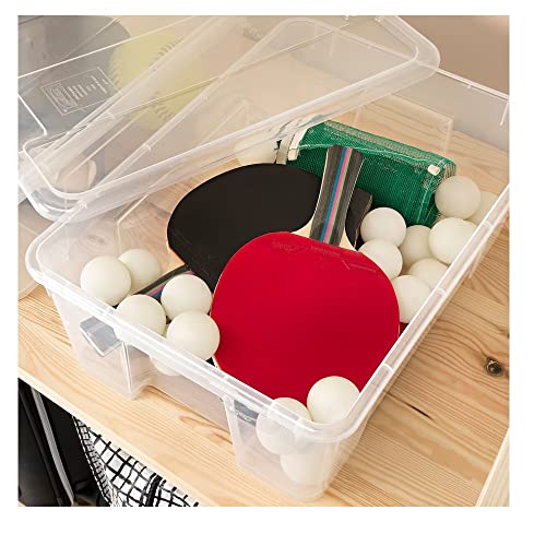 NT-STAR Transparent box with Lid, Multipurpose,39x28x14 cm - Image 3