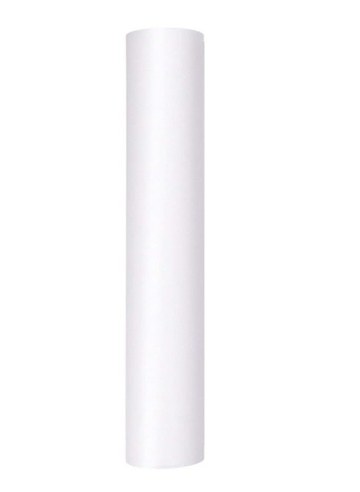 Glossy White Vinyl Roll, 30cm x 1m, PET Backing, Permanent Outdoor Vinyl for Home Decor, Car Decal, Scrapbooking, Window Graphics, Indoor and Outdoor Use - Image 1