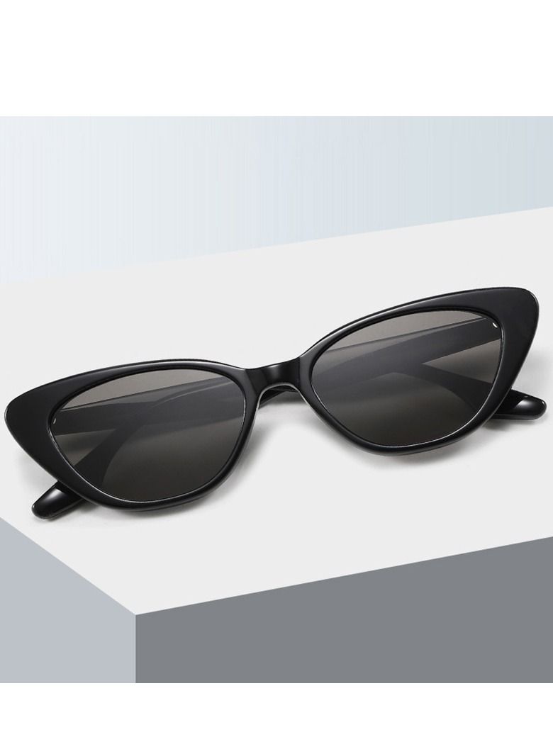 HDCRAFTER New Women's Cat Eye Plate Sunglasses - Image 4