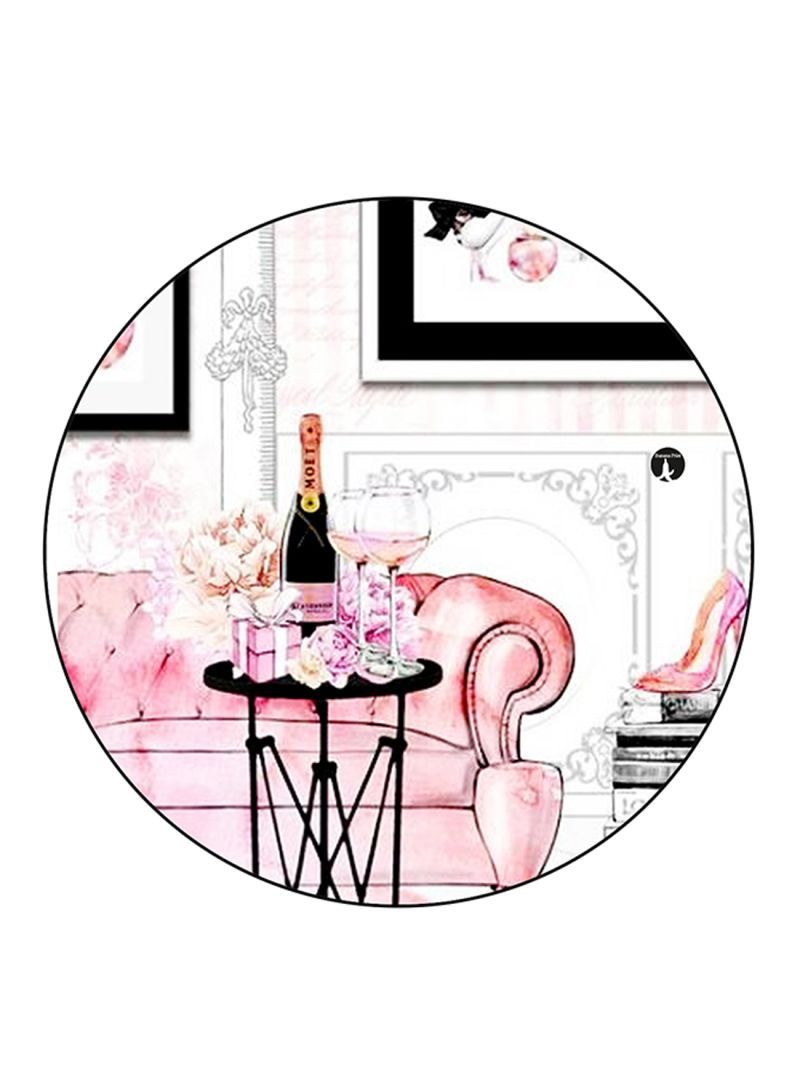 RKN Vintage Art Pattern Round  Multicolour - Image 2