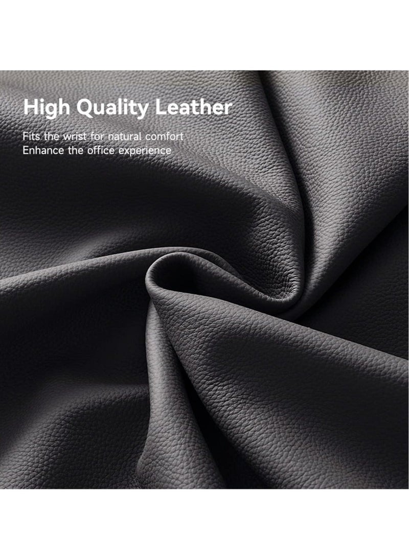 Captaintech Keyboard Wrist Rest Pad with Desktop Partition Storage Case - Ergonomic Soft Memory Foam - Anti-Slip Rubber Base - for Computer Keyboard, Laptop, Office, Home - Image 5