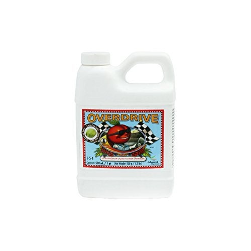 Advanced Nutrients 3750-13 Overdrive Fertilizer 500 mL, 0.5 Liter - Image 1