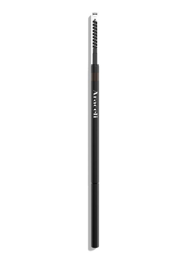 Araceli Beauty Waterproof Eyebrow Pencil for Women - Ultra-Fine Brow Definer with Precision Tip & Spoolie, Fills Sparse Areas, Natural-Looking Brows, Dark Brown Shade - Image 2