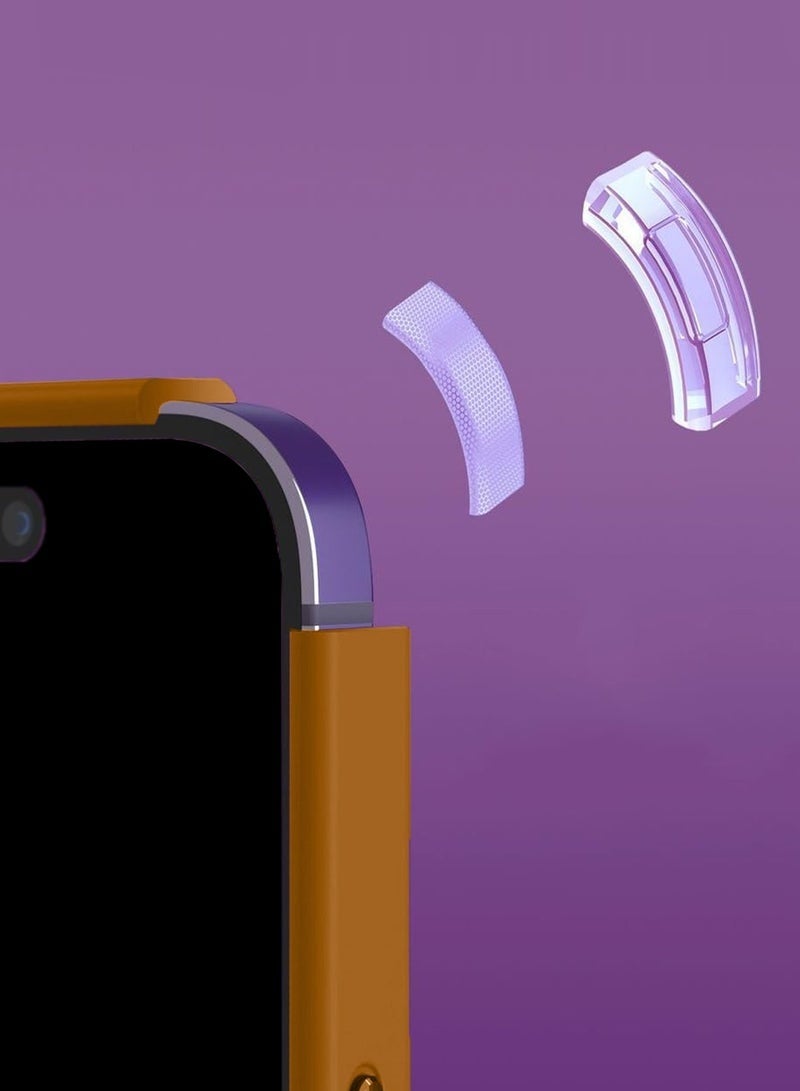 ELTRAZONE iPhone Air 5G 2025 Luxury Leather Magnetic Case | Original MagSafe Wireless Charging Compatible Cover | Shockproof Slim Protective Premium Phone Case (MCMPMN) – Peachy Orange - Image 4