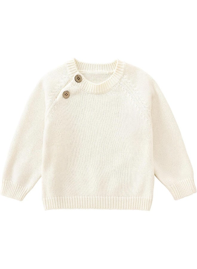 PureBorn pureborn Baby Boys Girls Cardigan Top Cotton Sweater Shirt Spring Jacket 1-3 Years  - Image 1