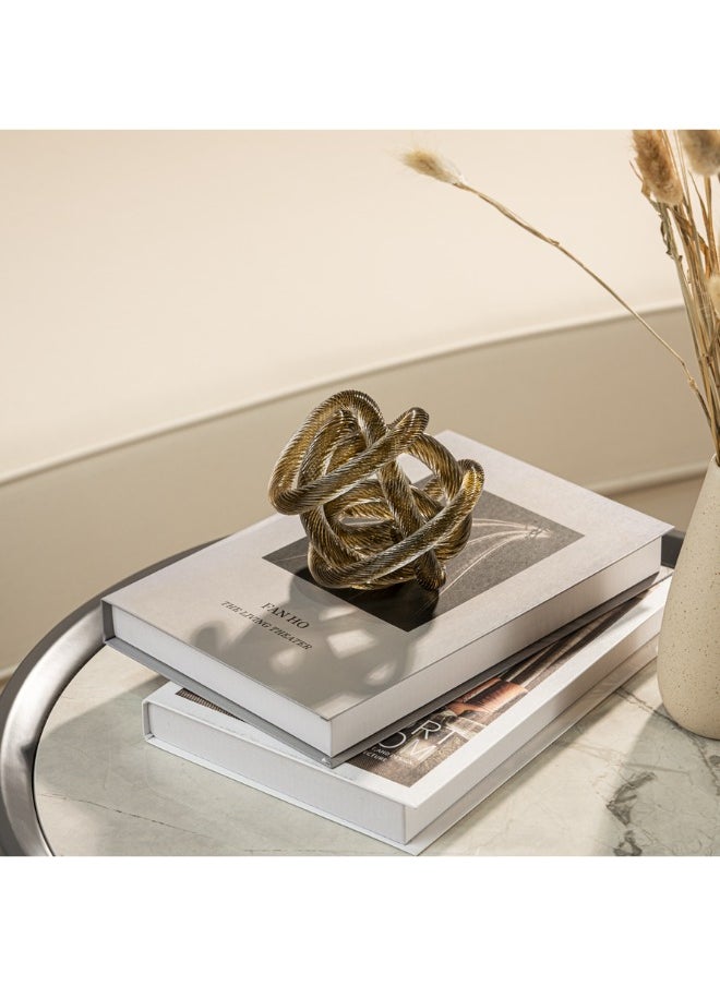 MAAC Home Radiant Elegance Glass Small Brown Knot Sculpture  Modern Abstract Stylish Showpiece Tabletop Sculpture for Living room, Room, Office Shelf Decor - pzsku/ZC2B8C448C597CACF0093Z/45/_/1720529918/c01294eb-abb5-451a-b014-27d2a0ef4451