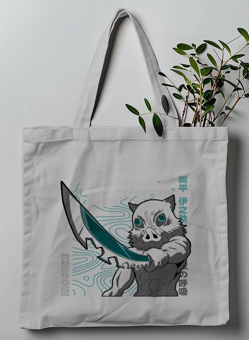 لوحة حقيبة يد بأحزمة كتف من البوليستر بتصميم أنمي إنوسكى - Image 1