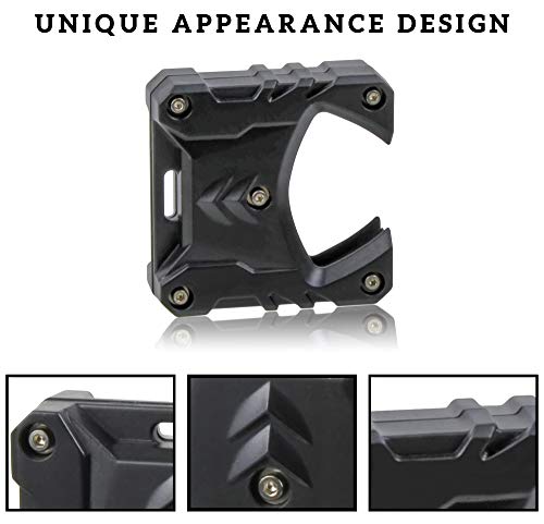 SAUTVS Sporty Key Holder for Can Am Spyder, Ignition Key Cover Case Shell with Hole for Can-Am Spyder F3 RT RT-S ST RSi Accessories (1PCS) - Image 3