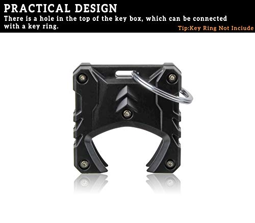 SAUTVS Sporty Key Holder for Can Am Spyder, Ignition Key Cover Case Shell with Hole for Can-Am Spyder F3 RT RT-S ST RSi Accessories (1PCS) - Image 4