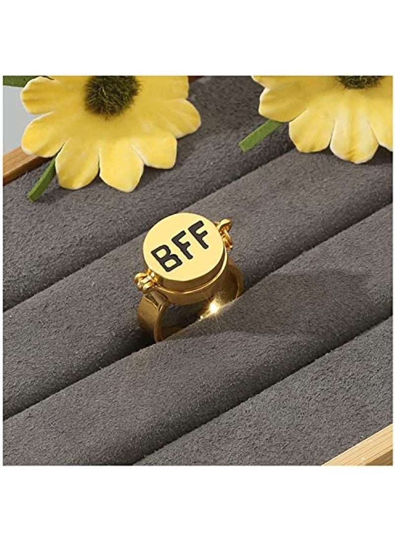 Generic - SpongeBob Patrick Star Friendship BFF Open Ring Forever Best Friend Gift - Image 1