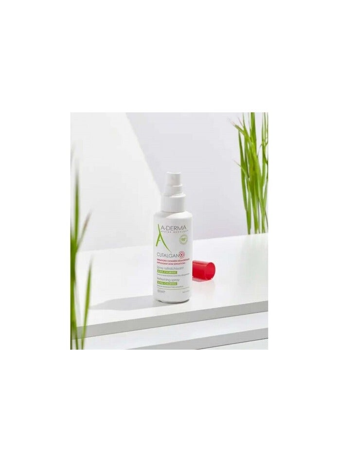A-DERMA A Derma Cutalgan Ultra-Calming Refreshing Spray 100ml - Image 2