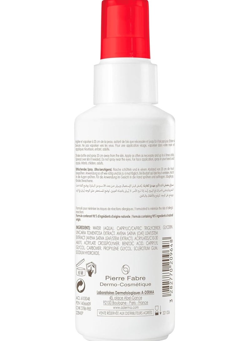 A-DERMA A Derma Cutalgan Ultra-Calming Refreshing Spray 100ml - Image 4