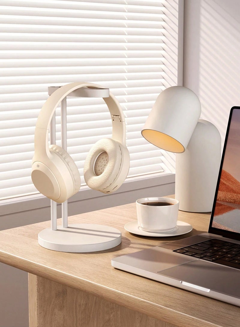 سماعات رأس لاسلكية فوق الأذن مع ميكروفون، بطارية 180 مللي أمبير، تصميم قابل للطي، صوت ستيريو عالي الدقة، اتصال سلكي ولاسلكي 5.3 - Image 4