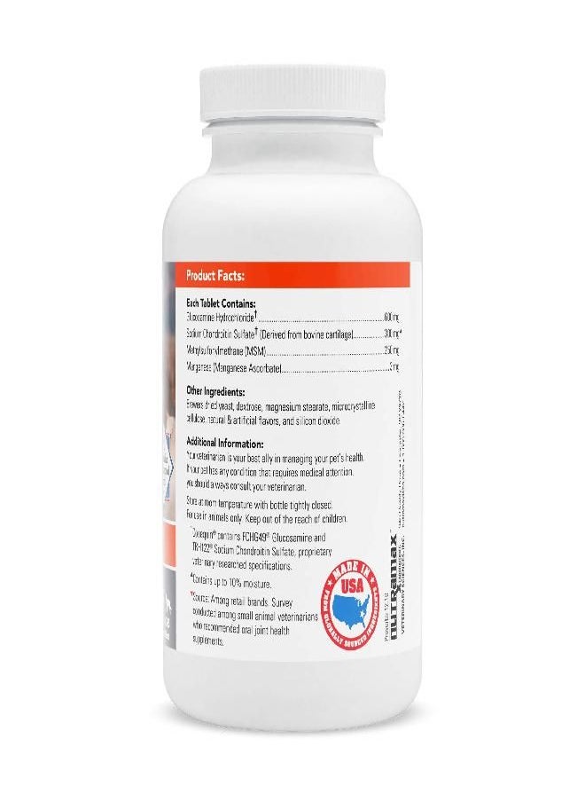 COSEQUIN - Nutramax Cosequin Maximum Strength Joint Health Supplement for Dogs - With Glucosamine, Chondroitin, and MSM, 132 Chewable Tablets - Image 1