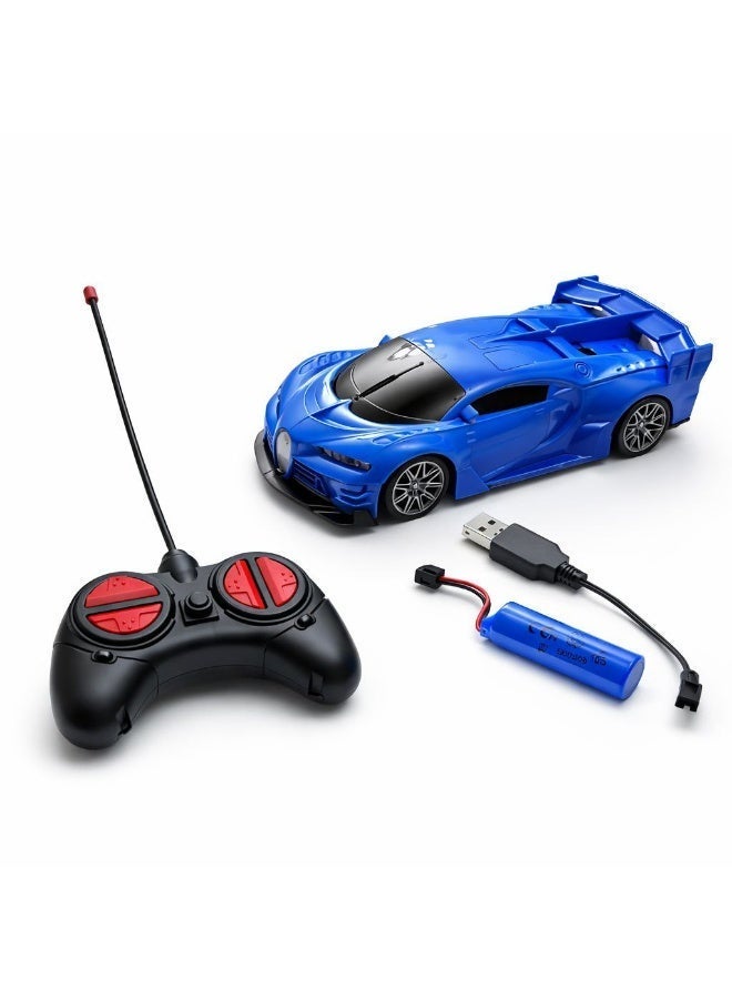 لعبه عربيه سباق ريموت كنترول متعددة الالوان للأطفال والكبار، سياره/سيارة تحكم عن بعد للحركه قدام وورا ويمين وشمال، لعبه عربيات رياسنج للبيت والشارع والرحلات، مجسم سيارة سبورت مقياس 1:22، بطارية قابلة للشحن مع شاحن، هديه ممتعه للأطفال - Image 1