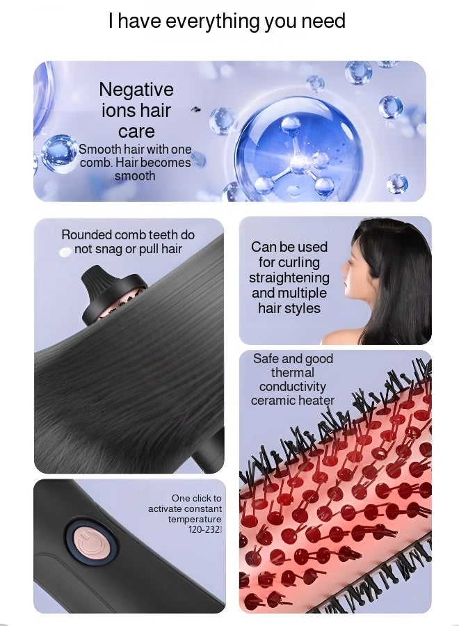 مكواة تجعيد الشعر 3 في 1 بالأيونات السالبة - Image 3