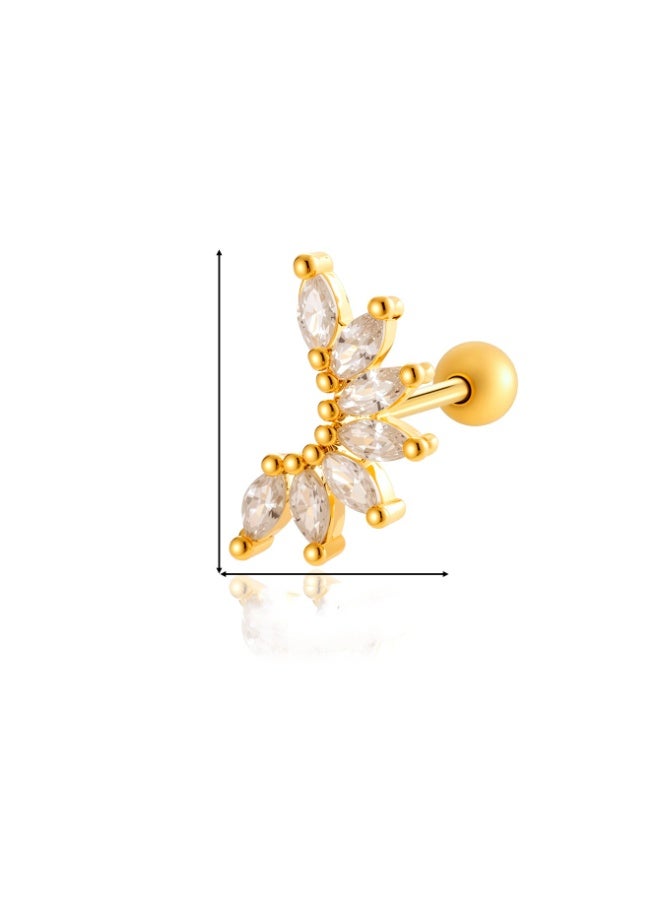 Mark Fairwhale Stainless Steel Screw Rod Popular Cartilage Puncture Jewelry