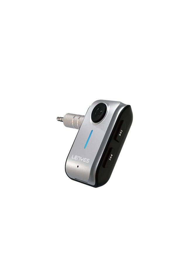 Lenyes - Lenyes LR207 3.5mm Bluetooth Audio Adapter with Dual Port & Noise Cancellation - Image 1