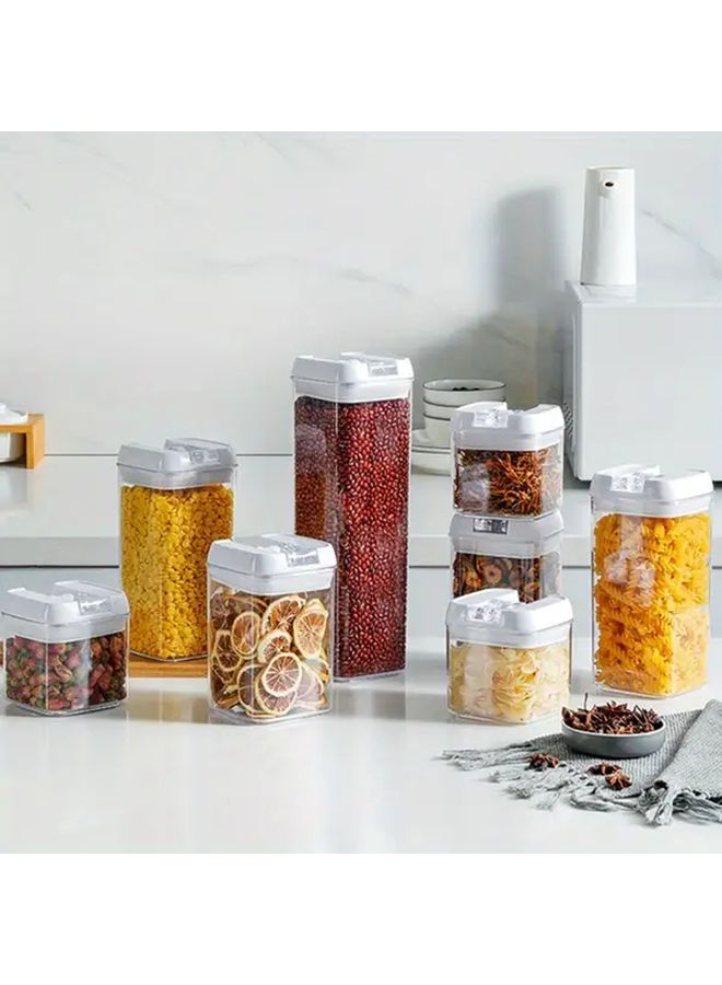 1900ML Clear Airtight Food Storage Containers Leak Proof BPA Free Plastic Canisters - Image 5