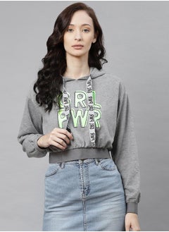 Grey Sweatshirt For Women